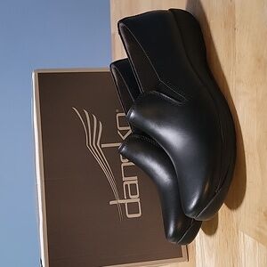 Dansko Nora Leather Slip Ons